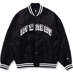 BTS “Boy With Luv” Stadium Varsity Jacket